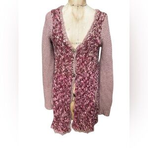 Free People bohemian chunky knit/open knit sweater women’s size S cottagecore